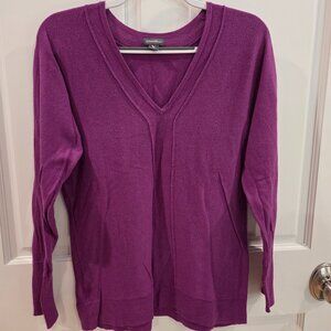 Eddie Bauer V Neck Cotton Sweater